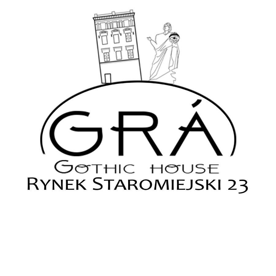 Apartament Gra - Gothic House Stary Toruń Exteriör bild