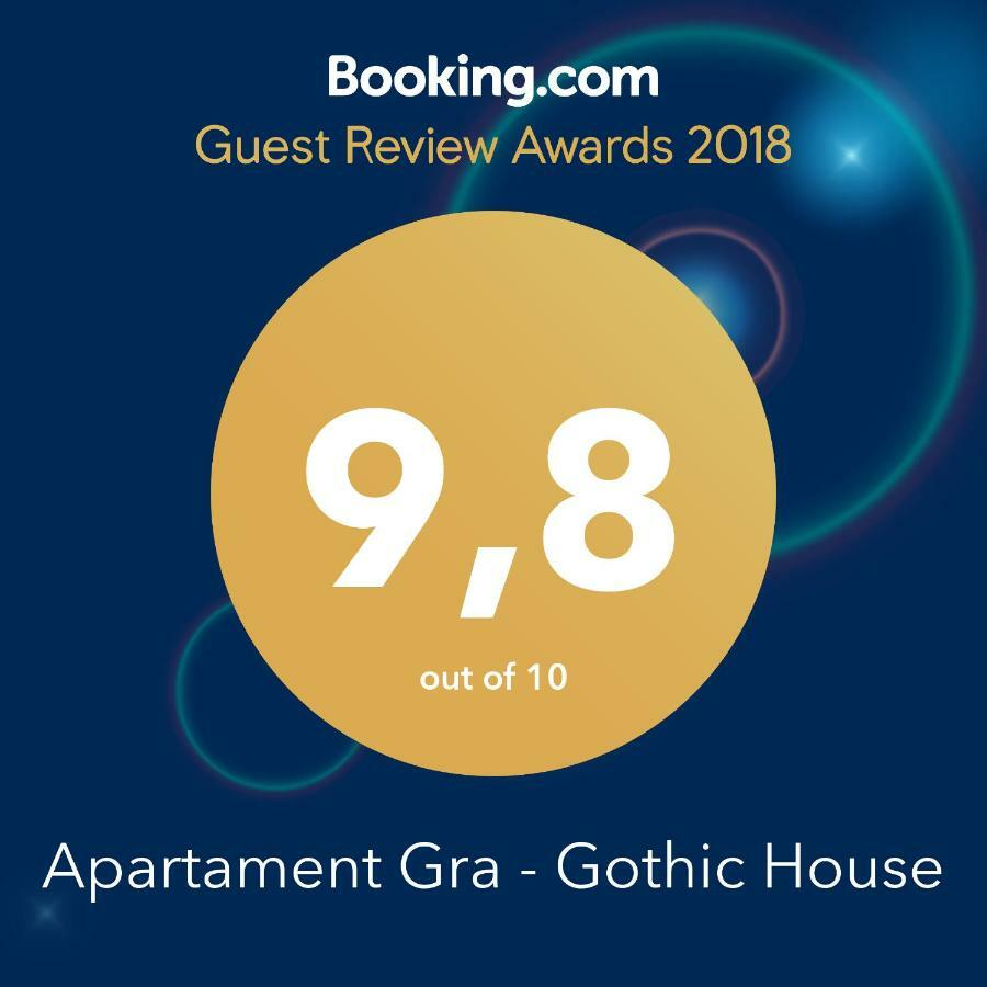 Apartament Gra - Gothic House Stary Toruń Exteriör bild